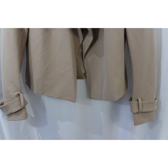 NWT Anne Klein $149 Womens Light Coffee Color Jacket Blazer 2 - Picture 4 of 7